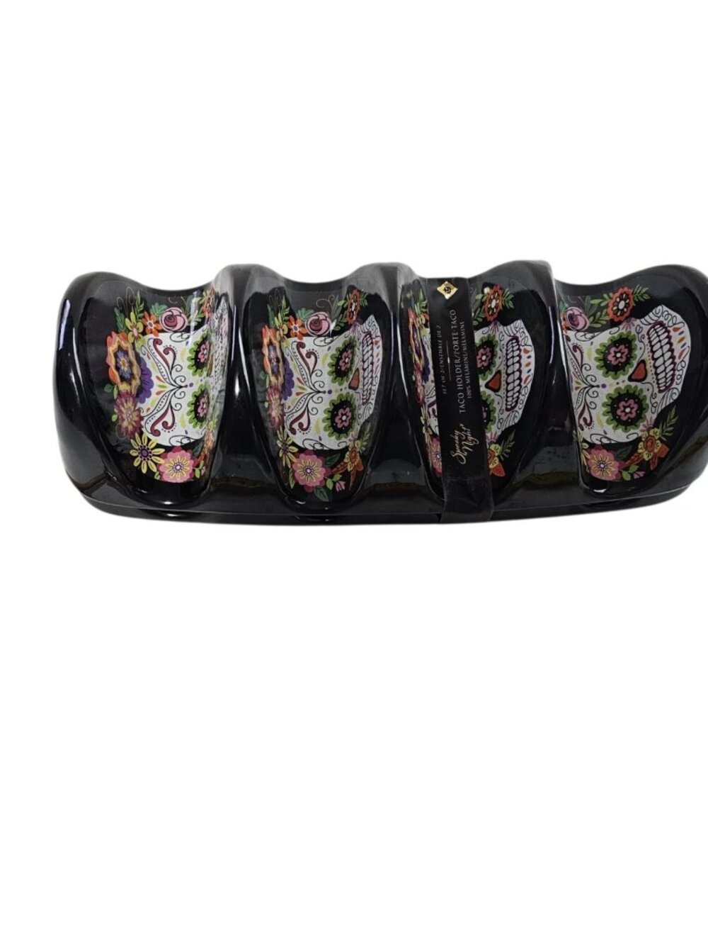 Day of the Dead Tray Taco Holder Halloween Party